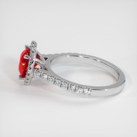 1.68 Ct. Ruby Ring, Platinum 950 4