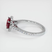 1.65 Ct. Ruby Ring, Platinum 950 4