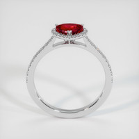 0.98 Ct. Ruby Ring, Platinum 950 3