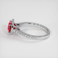 1.75 Ct. Ruby Ring, Platinum 950 4