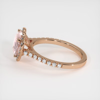 3.51 Ct. Sapphire Ring, 14K Rose Gold 4