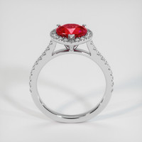 1.75 Ct. Ruby Ring, 10K White Gold 3