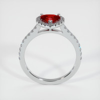 Ruby Ring 0.80 Ct., 18K White Gold Preview