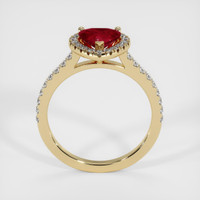 1.60 Ct. Ruby Ring, 10K Yellow Gold 3