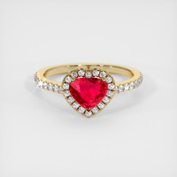 Ruby Ring 1.04 Ct., 14K Yellow Gold Preview