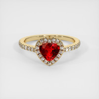 Ruby Ring 0.80 Ct., 14K Yellow Gold Preview