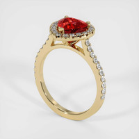 Ruby Ring 1.65 Ct., 14K Yellow Gold Preview