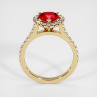 1.68 Ct. Ruby Ring, 14K Yellow Gold 3