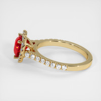 1.68 Ct. Ruby Ring, 14K Yellow Gold 4