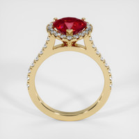 2.33 Ct. Ruby Ring, 14K Yellow Gold 3