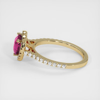 1.44 Ct. Ruby Ring, 14K Yellow Gold 4