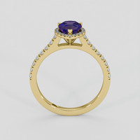 1.27 Ct. Bi Color Sapphire Ring, 14K Yellow Gold 3