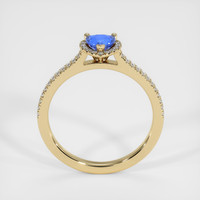 0.55 Ct. Sapphire Ring, 14K Yellow Gold 3