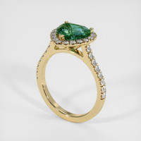 2.54 Ct. Sapphire Ring, 14K Yellow Gold 2