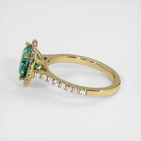 2.54 Ct. Sapphire Ring, 14K Yellow Gold 4