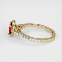 Ruby Ring 0.69 Ct., 18K Yellow Gold Preview