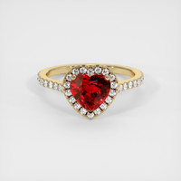 Ruby Ring 1.43 Ct., 18K Yellow Gold Preview