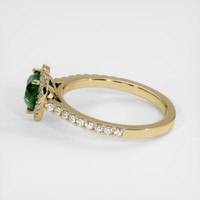 1.07 Ct. Sapphire Ring, 18K Yellow Gold 4