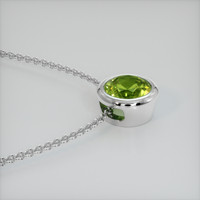 1.31 Ct. Gemstone Pendant, Platinum 950 3