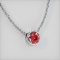 2.10 Ct. Gemstone Pendant, Platinum 950 2