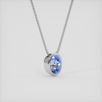 0.96 Ct. Bi Color Sapphire Pendant, Platinum 950 2