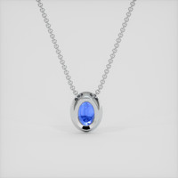 0.96 Ct. Bi Color Sapphire Pendant, Platinum 950 4