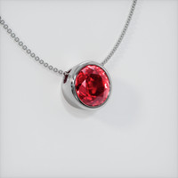 Ruby Pendant 1.54 Ct., 14K White Gold Preview