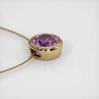2.15 Ct. Sapphire Pendant, 14K Yellow Gold 3