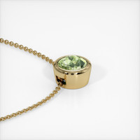 0.78 Ct. Sapphire Pendant, 14K Yellow Gold 3