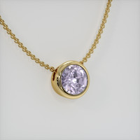 1.29 Ct. Gemstone Pendant, 18K Yellow Gold 2