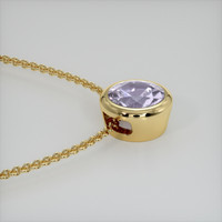 1.29 Ct. Gemstone Pendant, 18K Yellow Gold 3