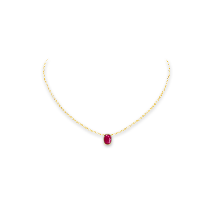 Jewelry image on model