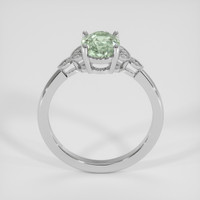 1.92 Ct. Green Beryl Ring, Platinum 950 3