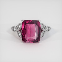 6.33 Ct. Gemstone Ring, Platinum 950 1