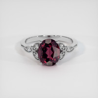 2.83 Ct. Gemstone Ring, Platinum 950 1