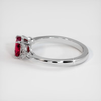 2.05 Ct. Ruby Ring, Platinum 950 4