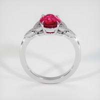 2.03 Ct. Ruby Ring, Platinum 950 3