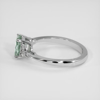 1.64 Ct. Green Sapphire Ring, Platinum 950 4