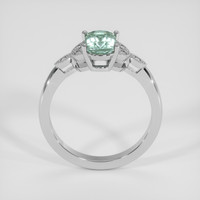 1.83 Ct. Bluish Green Sapphire Ring, Platinum 950 3