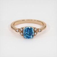 1.85 Ct. Gemstone Ring, 14K Rose Gold 1