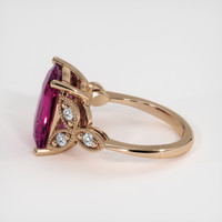 6.33 Ct. Gemstone Ring, 14K Rose Gold 4