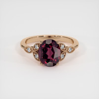 2.83 Ct. Gemstone Ring, 14K Rose Gold 1