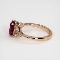 2.83 Ct. Gemstone Ring, 14K Rose Gold 4