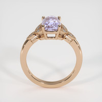 3.08 Ct. Sapphire Ring, 18K Rose Gold 3