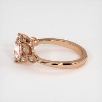 1.58 Ct. Sapphire Ring, 18K Rose Gold 4