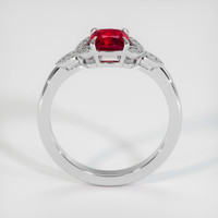 1.37 Ct. Ruby Ring, 10K White Gold 3