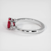 2.31 Ct. Ruby Ring, 10K White Gold 4