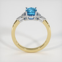 1.85 Ct. Gemstone Ring, 14K White & Yellow 3