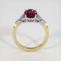 2.83 Ct. Gemstone Ring, 14K White & Yellow 3