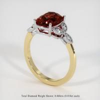 2.94 Ct. Gemstone Ring, 18K White & Yellow 2